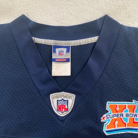 NFL VTG 2006 Reebok Devin Hester XLI Super Bowl Jersey Men’s Size 54 - Picture 4 of 16